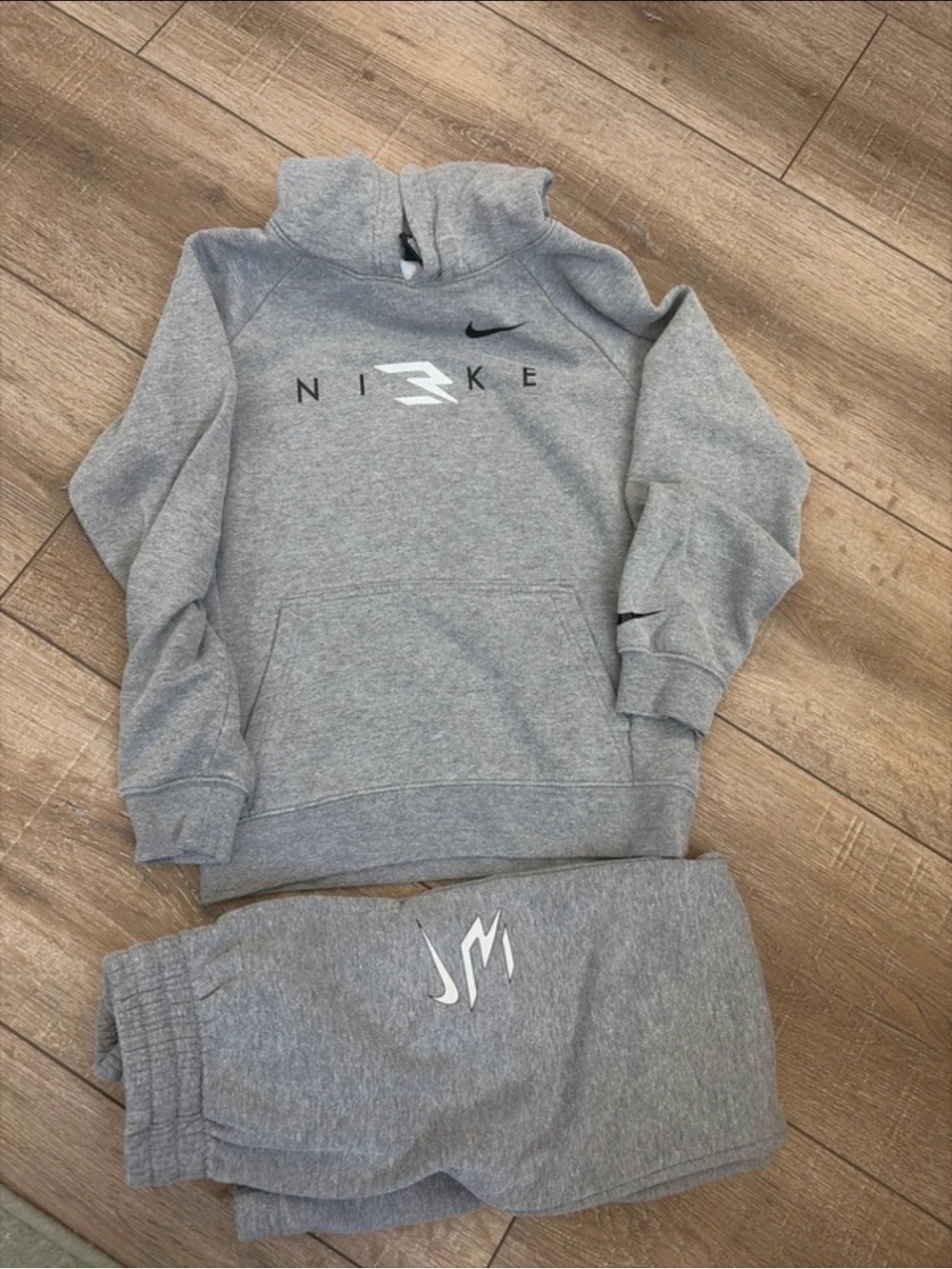 Nike 3BRAND Russell Wilson Boys Hoodie Jogger Set M 10/12